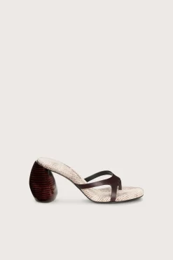 Cult Gaia Sandals|Shoes>RORY SANDAL - Espresso Multi