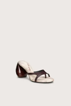 Cult Gaia Sandals|Shoes>RORY SANDAL - Espresso Multi