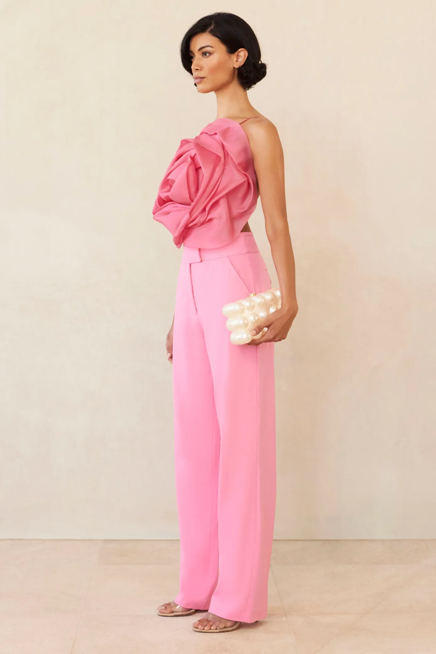 Cult Gaia Tops>ROSA TOP - Rosado