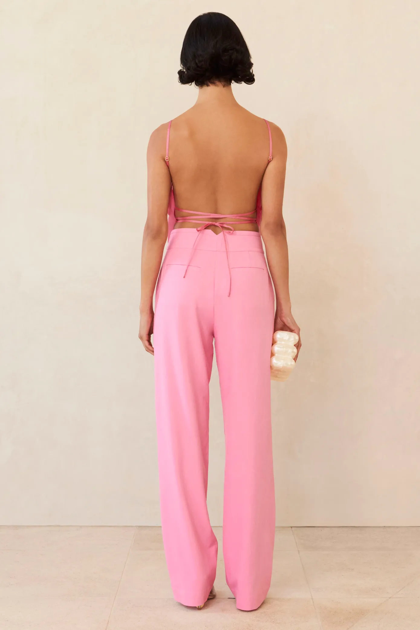 Cult Gaia Tops>ROSA TOP - Rosado