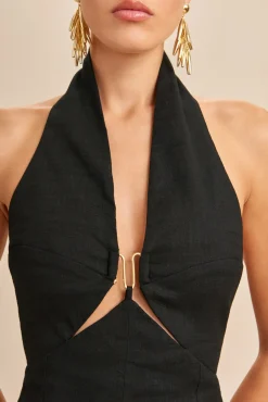 Cult Gaia Dresses>RUMI DRESS - Black