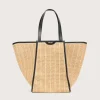 Cult Gaia Tote Bags>SADIE TOTE BAG - NATURAL