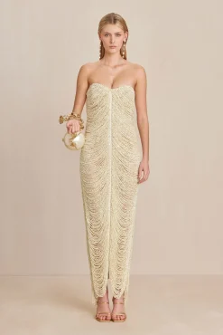 Cult Gaia Gowns|Dresses>SANTIAGA GOWN - Off White