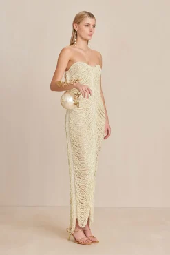 Cult Gaia Gowns|Dresses>SANTIAGA GOWN - Off White