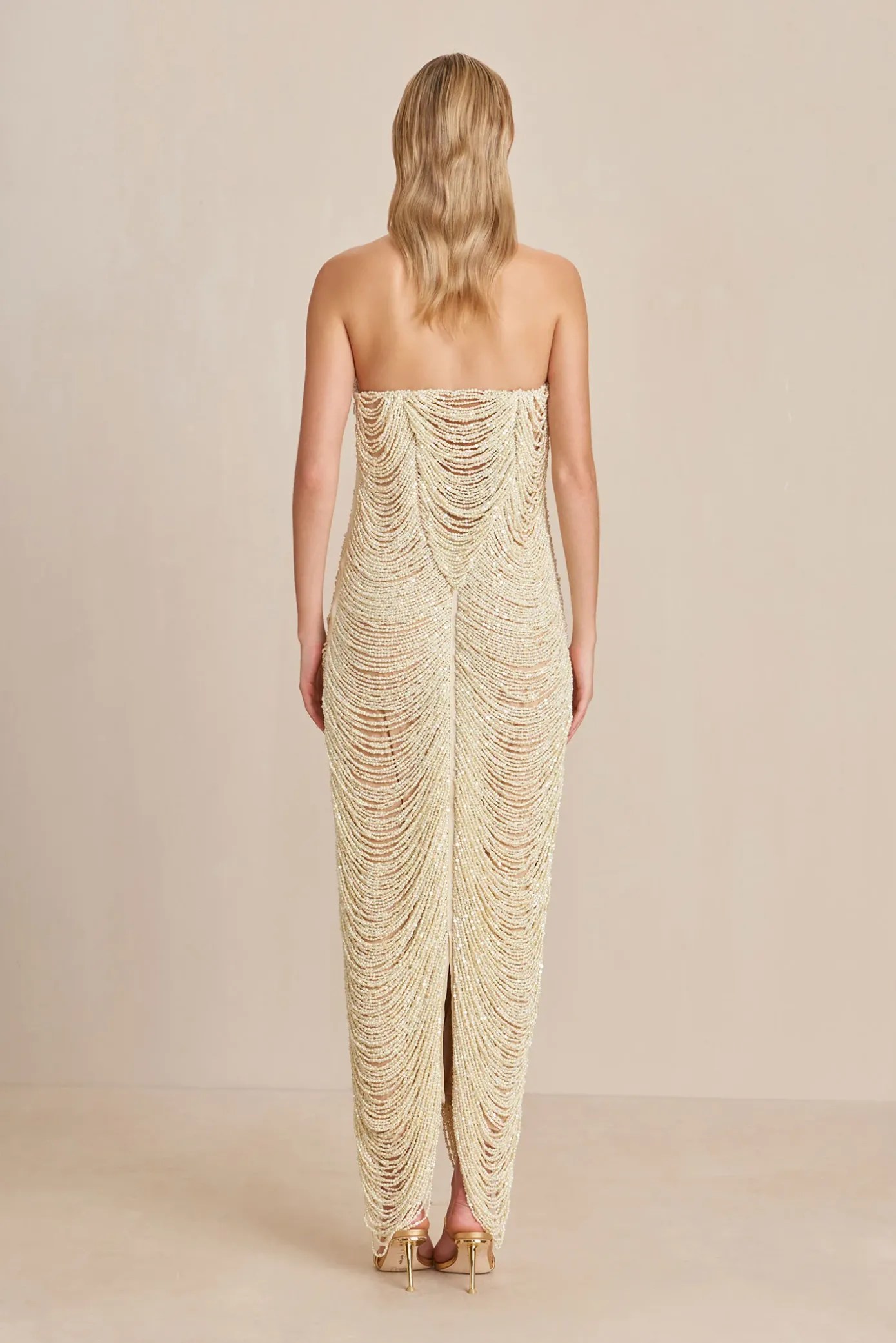 Cult Gaia Gowns|Dresses>SANTIAGA GOWN - Off White