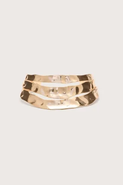 Cult Gaia Necklaces|Accessories>SELENA CHOKER - Shiny Brass