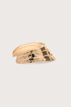Cult Gaia Necklaces|Accessories>SELENA CHOKER - Shiny Brass