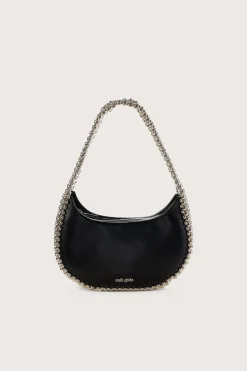 Cult Gaia Shoulder Bags>SELENA SHOULDER BAG - Black