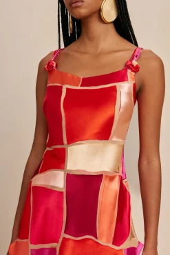 Cult Gaia Sets|Tops>SHALIA TOP - LOLLIPOP MOSAIC Lollipop Multi