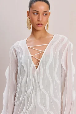 Cult Gaia Cover Ups>SHEMARIAH COVERUP - Off White