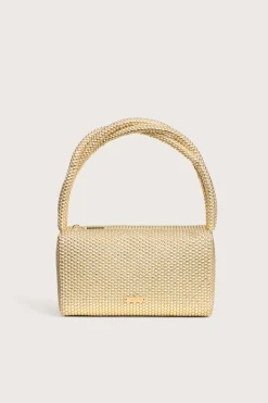 Cult Gaia Mini Bags>SIENNA MINI BAG - Shiny Brass
