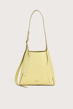 Cult Gaia Shoulder Bags>SIMONA SHOULDER BAG - Lemon Sorbet