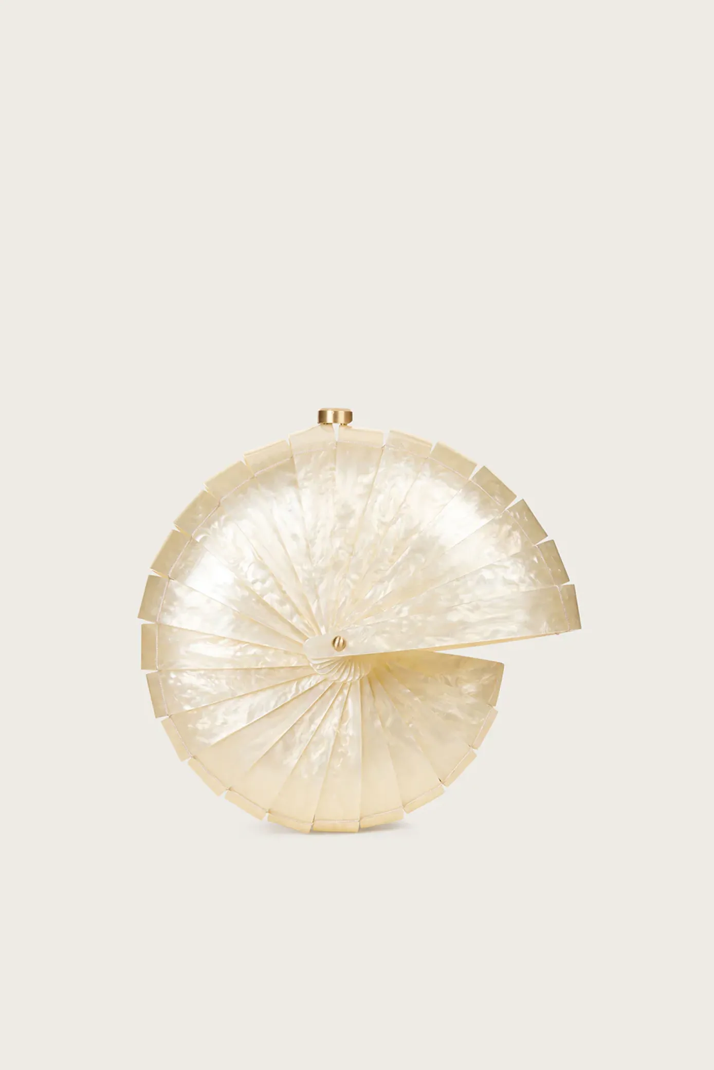 Cult Gaia Mini Bags|Clutches>SIRENA CLUTCH - Ivory