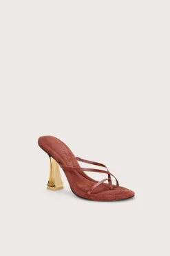 Cult Gaia Evening|Sandals>SORIAH SANDAL - Mahogany