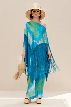 Cult Gaia Sets|Bottoms>STACIE PANT - Landscape Print