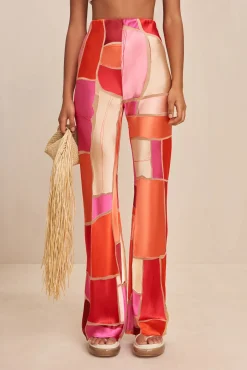 Cult Gaia Sets|Bottoms>STACIE PANT - LOLLIPOP MULTI