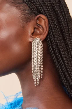 Cult Gaia Earrings|Jewelry>SUSA EARRING - Clear