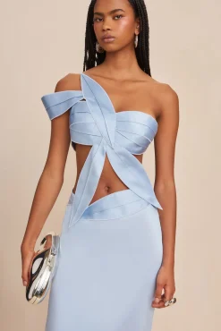 Cult Gaia Gowns|Dresses>SVETLANA GOWN - Marine
