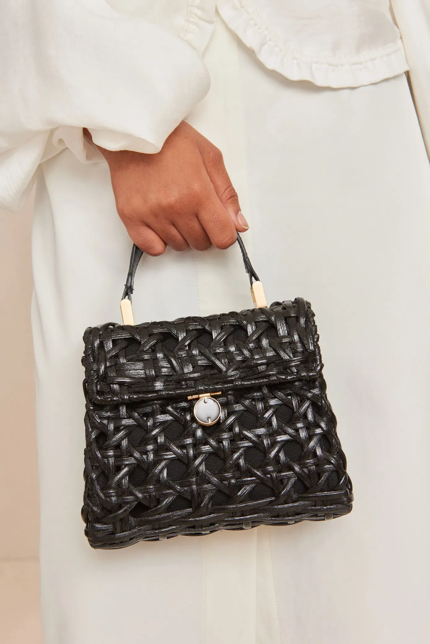 Cult Gaia Crossbody Bags|Mini Bags>SYBIL CROSSBODY BAG - Black
