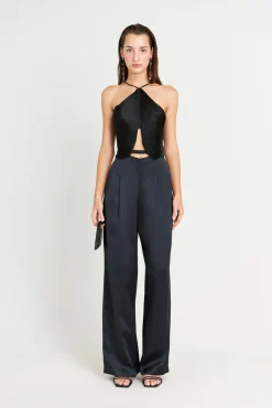 Cult Gaia Bottoms>TASHA PANT - Midnight