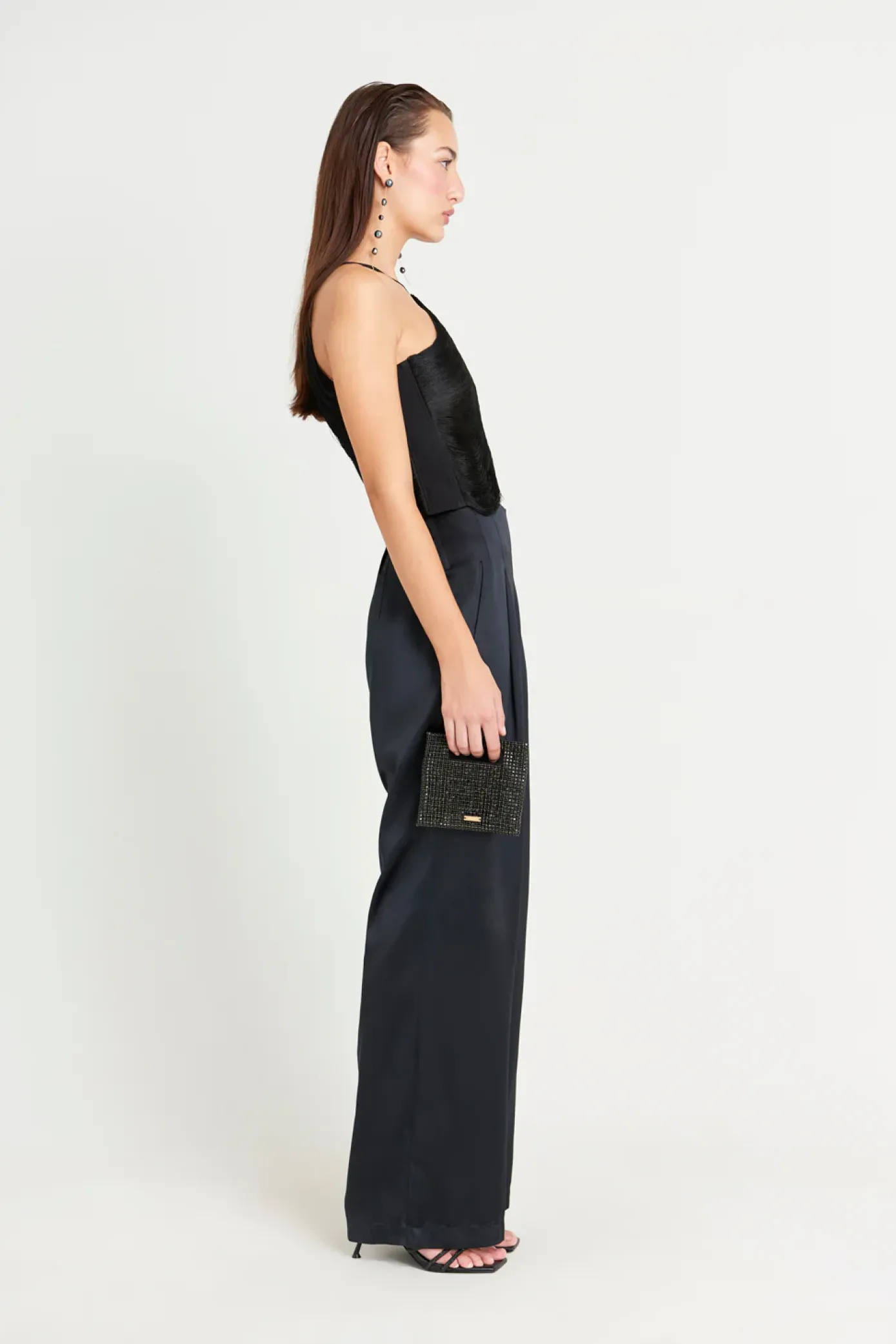 Cult Gaia Bottoms>TASHA PANT - Midnight