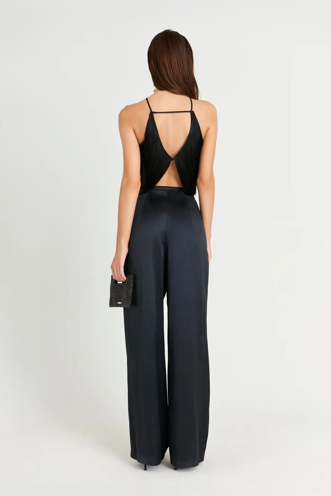 Cult Gaia Bottoms>TASHA PANT - Midnight