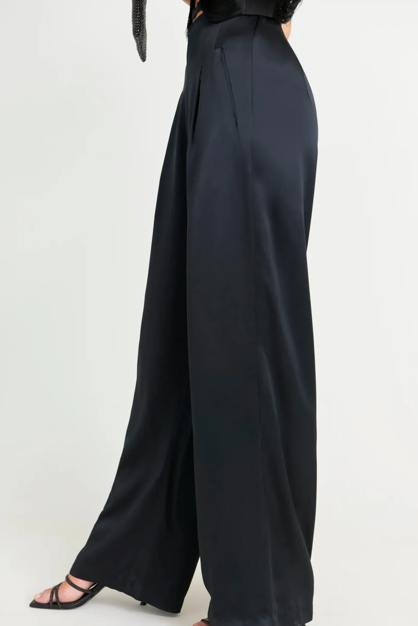 Cult Gaia Bottoms>TASHA PANT - Midnight