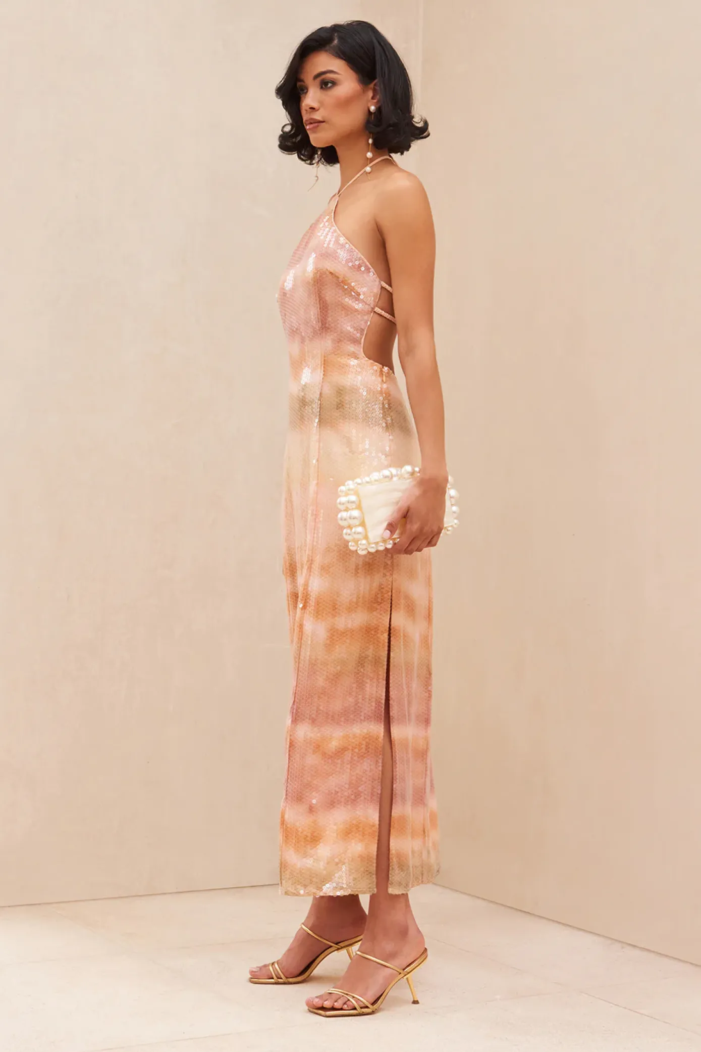 Cult Gaia Gowns>TASMIN DRESS - Dusty Dye