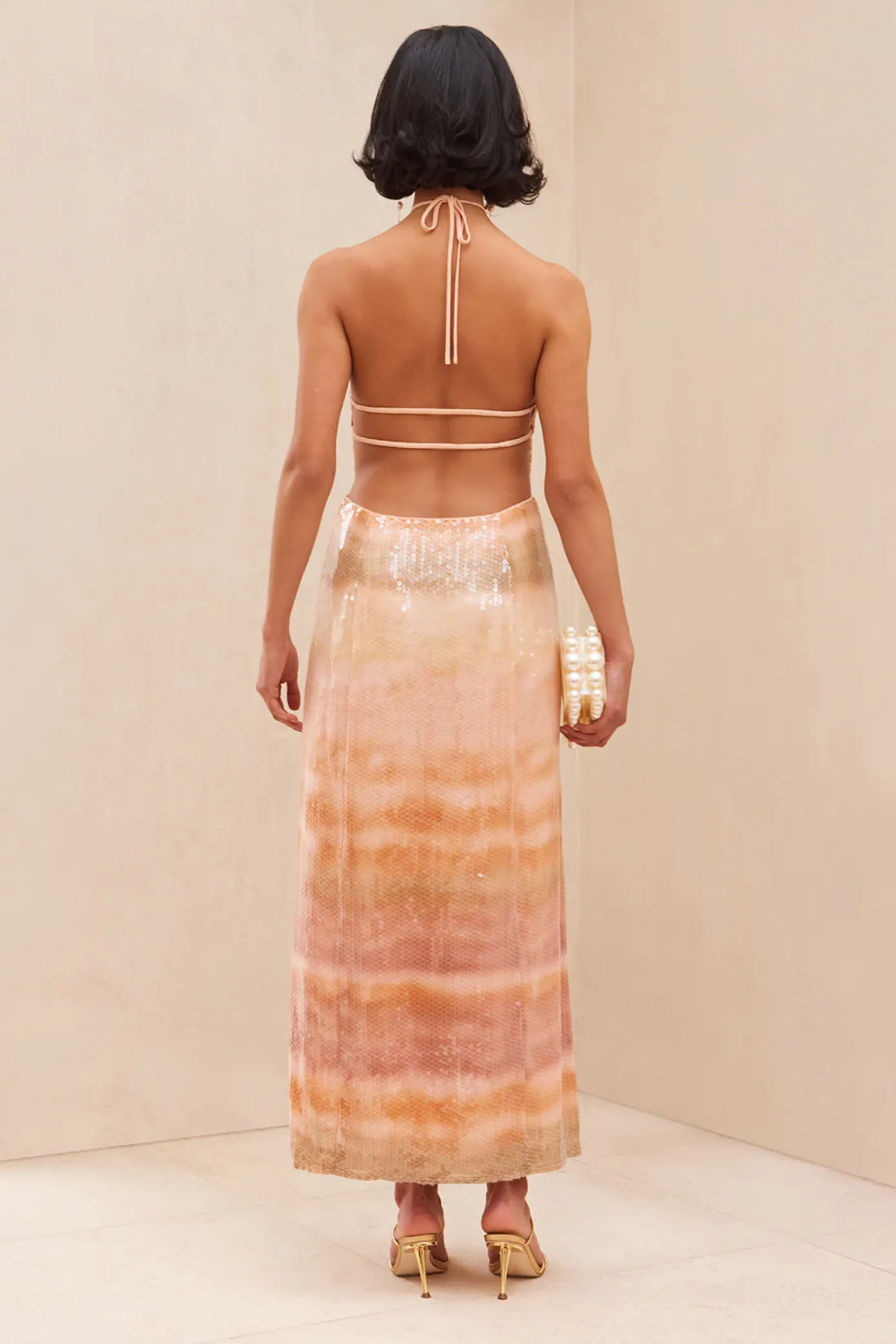 Cult Gaia Gowns>TASMIN DRESS - Dusty Dye