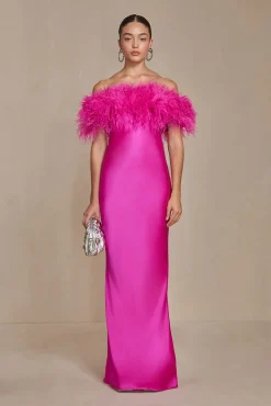 Cult Gaia Gowns>TERRA GOWN - Anemone