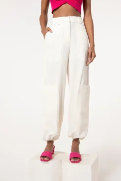 Cult Gaia Bottoms>WYNN PANT - Off White