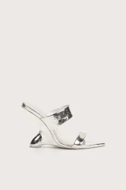Cult Gaia Sandals|Shoes>YARA SANDAL - Silver