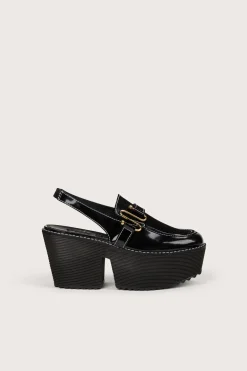 Cult Gaia Shoes>YESSIE SLING BACK - Black